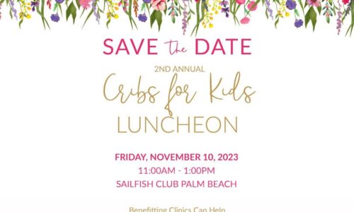Save the Date for CCH Cribs for Kids 2023